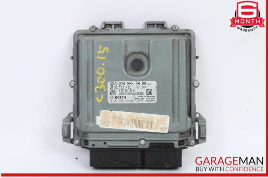15-20 Mercedes W205 C300 GLC350e E300 M274 2.0L ECU ECM Engine Control Module