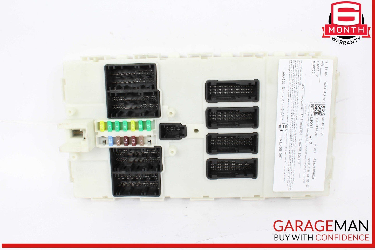14-21 Mini Cooper Body Control Junction Fuse Box Panel OEM