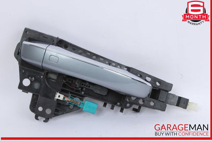 12-18 Audi A7 A6 Right Passenger Side Exterior Door Handle Silver 4H0837886 OEM