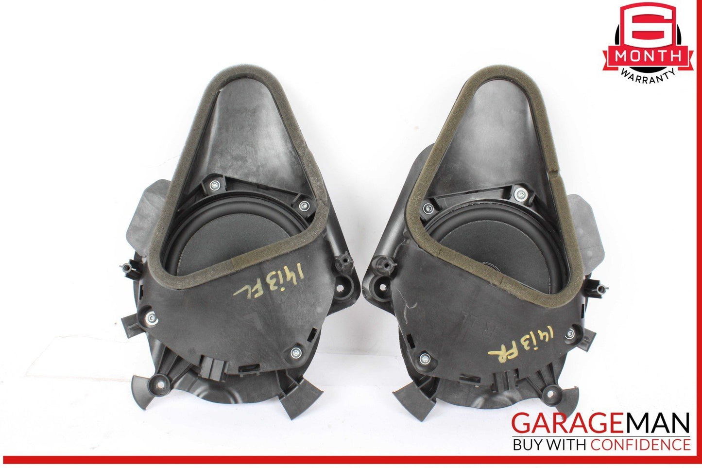 14-21 BMW i3 I01 Hybrid Front Left & Right Side Subwoofer Audio Speaker Set OEM