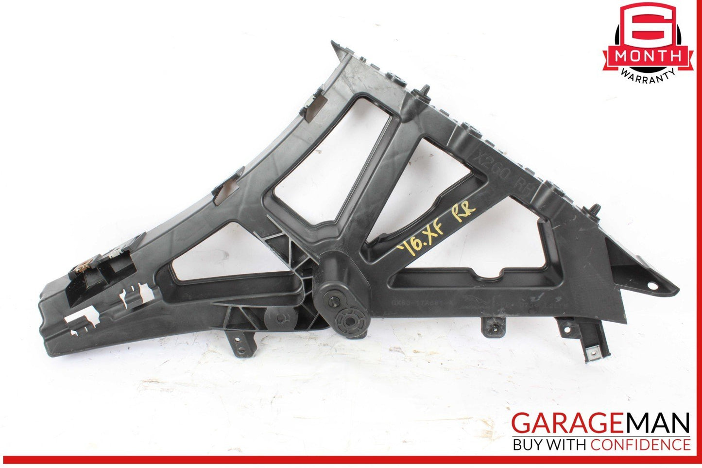 16-20 Jaguar XF Rear Bumper Right Passenger Side Mount Support Bracket OEM