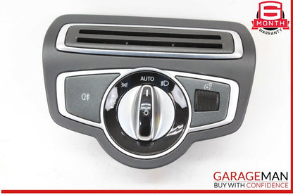 15-20 Mercedes W205 C300 C400 GLC300 Dash Headlight Switch 2059051810 OEM