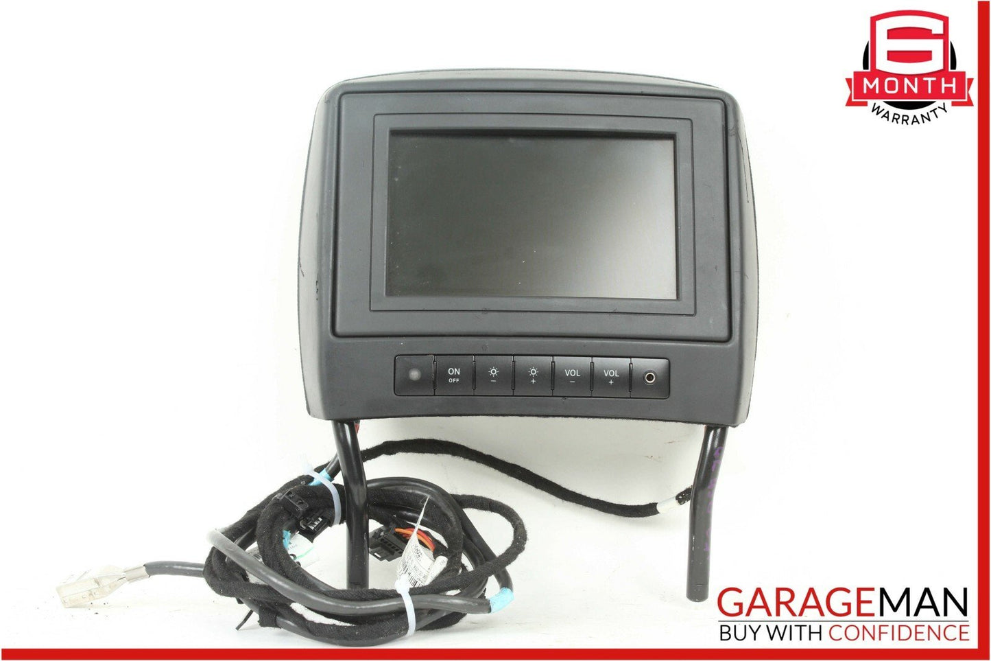 07-12 Mercedes X164 GL450 ML450 Rear Seat Headrest Screen Monitor Display Black