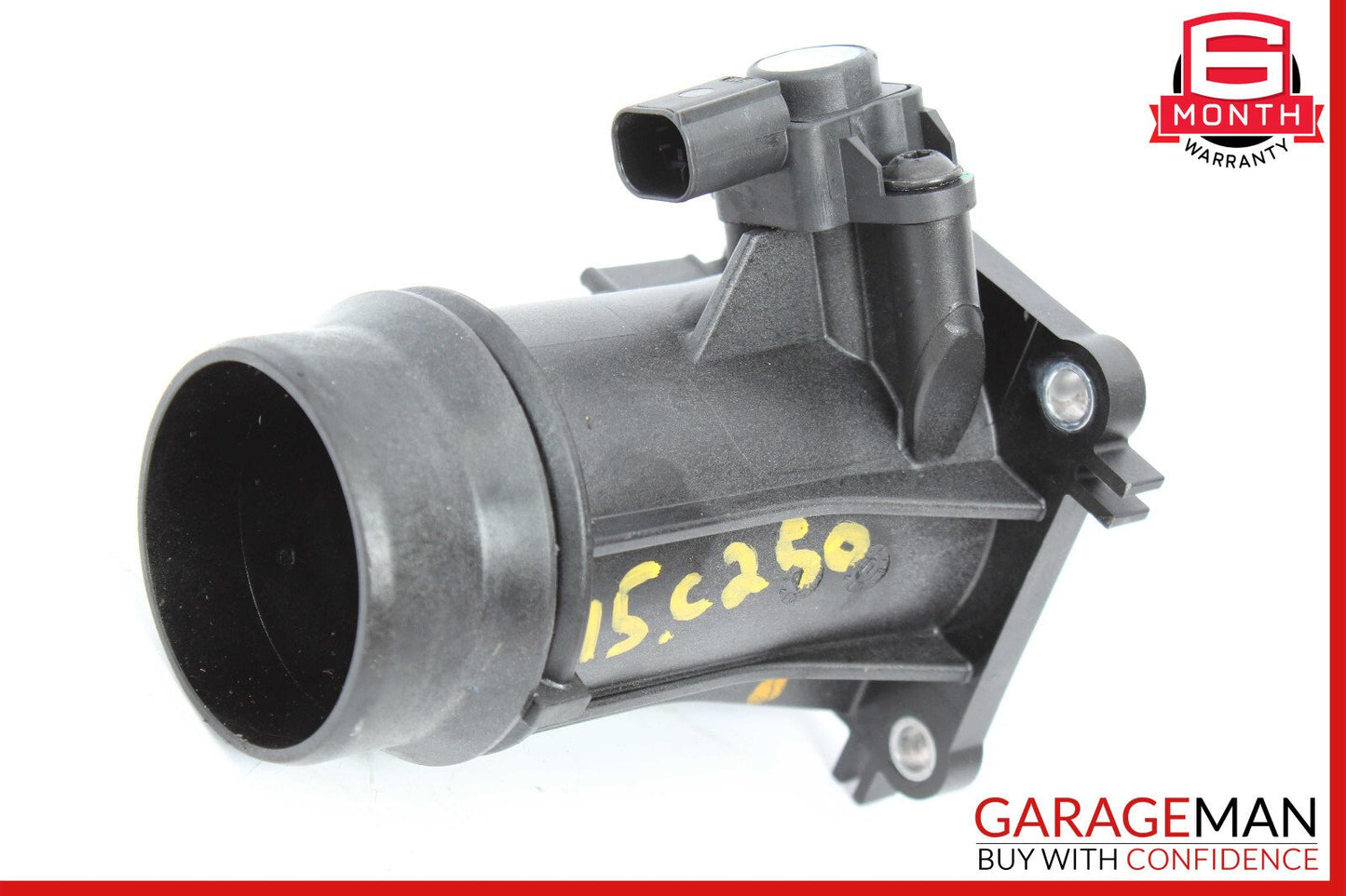 12-14 Mercedes W204 C250 Air Intake Pipe Hose w/ Pressure Sensor Assembly