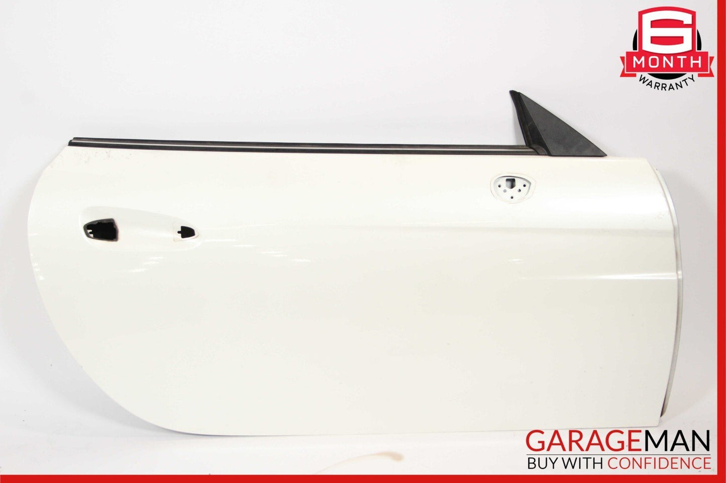 12-20 Mercedes R172 SLK350 Front Right Exterior Door Shell Frame Panel White