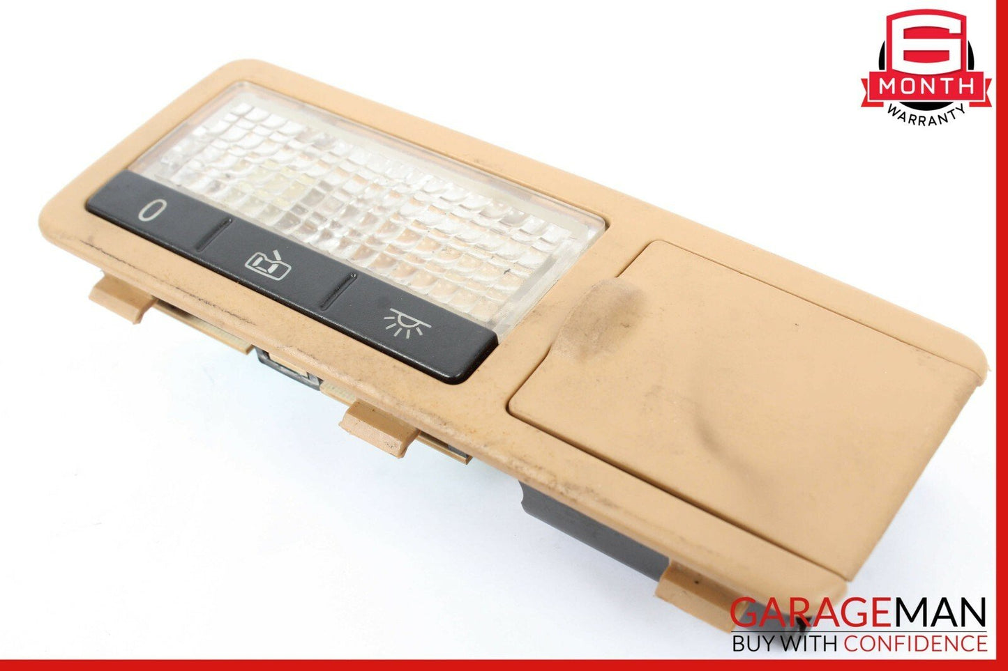 03-10 Porsche Cayenne 955 957 Rear Left Side Dome Light Reading Map Lamp Beige