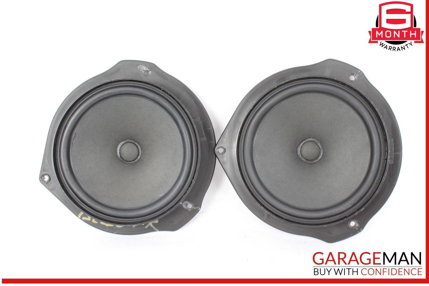 08-14 Mercedes W204 C250 Front Right & Left Door Sound Speakers Set of 2 OEM