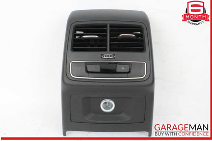 17-24 Audi A4 Quattro Rear Center Console AC A/C Heater Air Vent Grille Grill