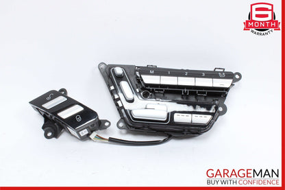 07-13 Mercedes W221 S550 CL65 AMG Front Left Seat Adjust Controller Switch Set