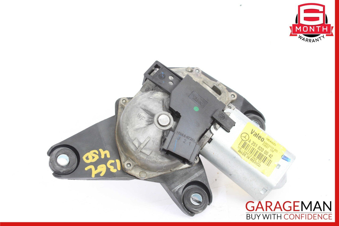 06-13 Mercedes X166 GL450 ML500 R350 Rear Glass Windshield Wiper Motor Unit OEM