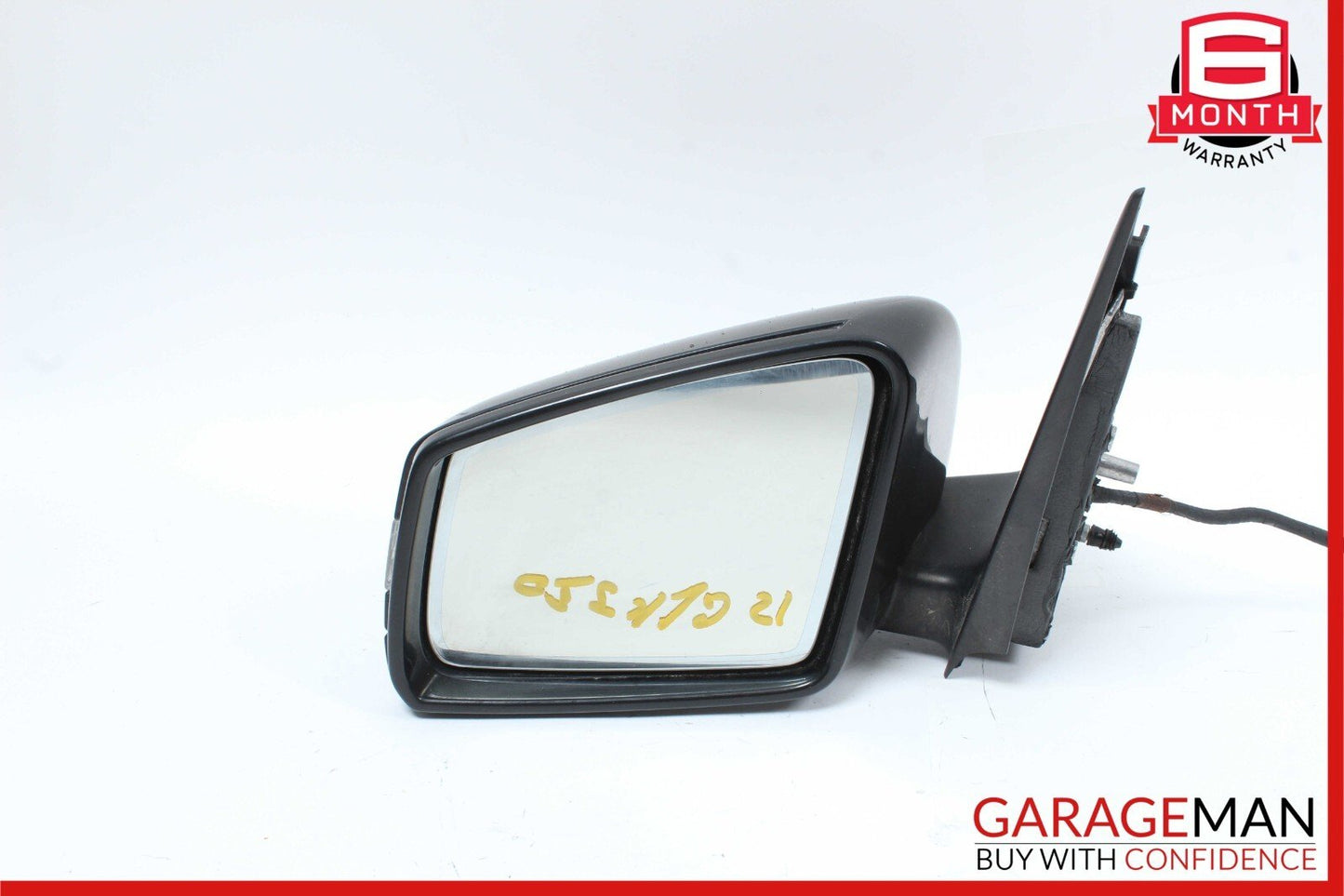10-12 Mercedes X204 GLK350 Left Driver Side Rear View Door Mirror Black OEM