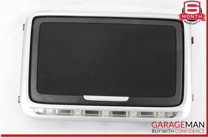 14-17 Mercedes W222 S550 Rear Overhead Vanity Mirror Black 2228100717 OEM
