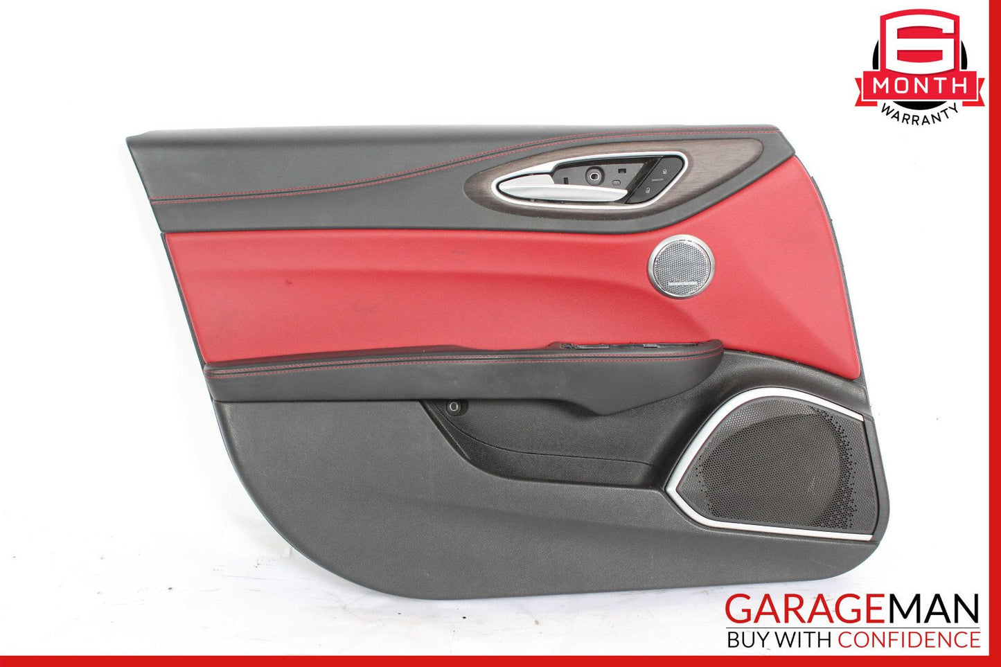 17-19 Alfa Romeo Giulia Front Left Side Interior Door Panel Trim Cover Assembly