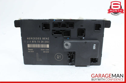 03-09 Mercedes W211 E550 E350 E63 AMG Front Left Side Door Control Module Unit