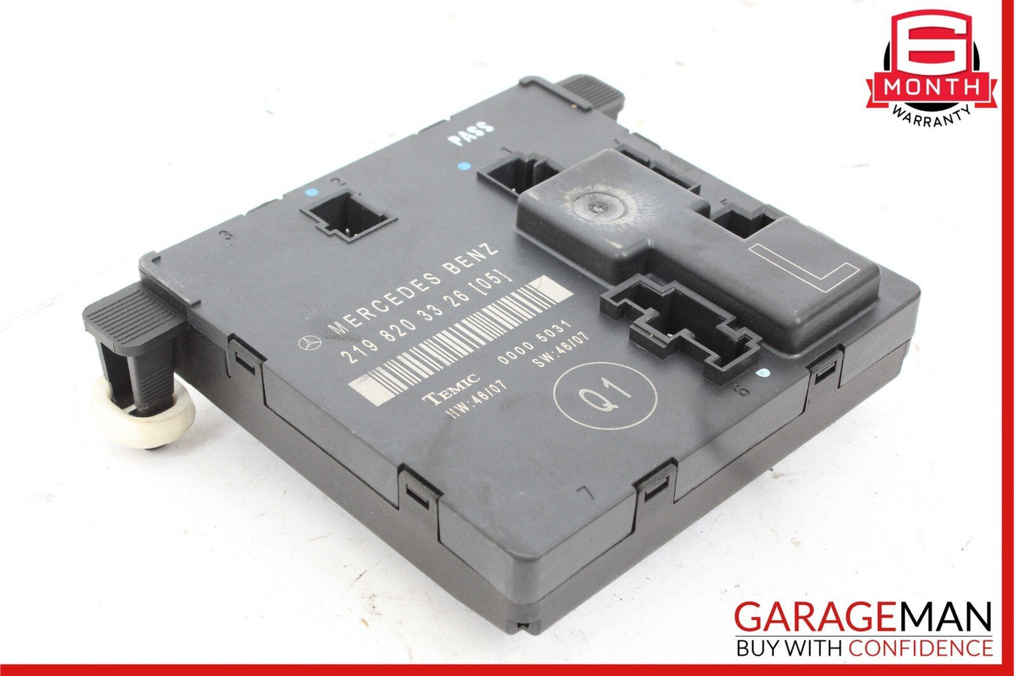 06-11 Mercedes W219 CLS500 CLS550 Rear Left Side Door Control Module Unit OEM