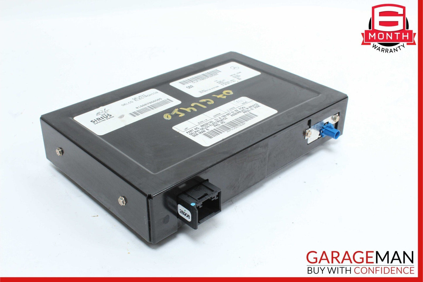 03-09 Mercedes X164 GL450 4Matic ML350 Sirius Satellite Radio Receiver OEM
