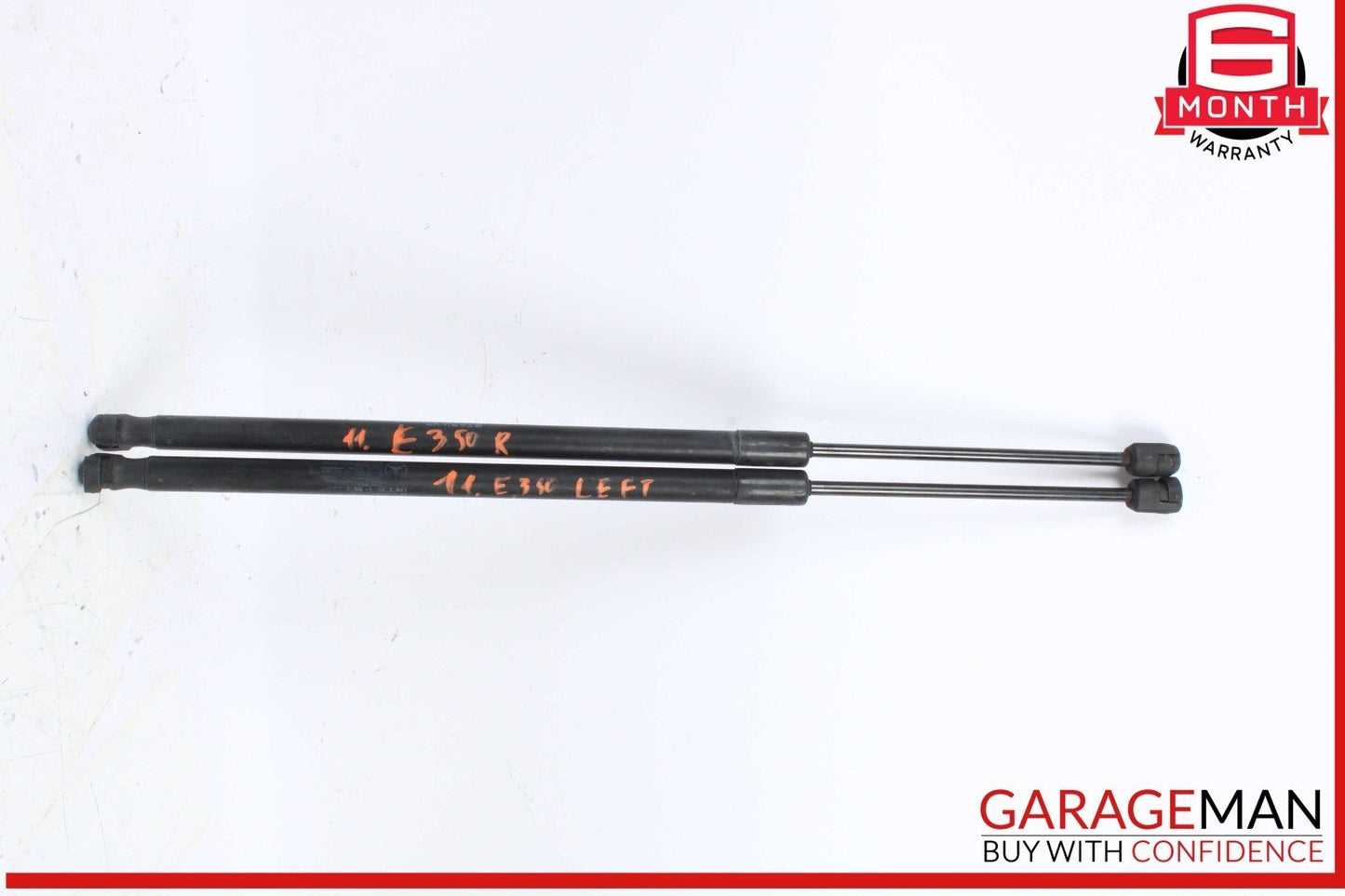 11-17 Mercedes W207 E350 Front Left and Right Side Hood Lift Support Strut OEM