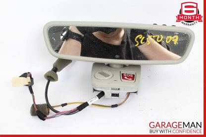 07-12 Mercedes R230 SL550 SL55 AMG Interior Rear View Mirror Gray OEM