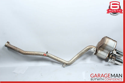 14-17 Maserati Ghibli Rear Right Exhaust Muffler Dual Tip Assembly OEM