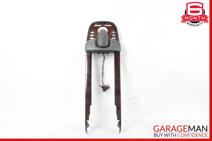 07-09 Mercedes W221 S550 Front Center Console Armrest Bezel Panel Assembly Wood