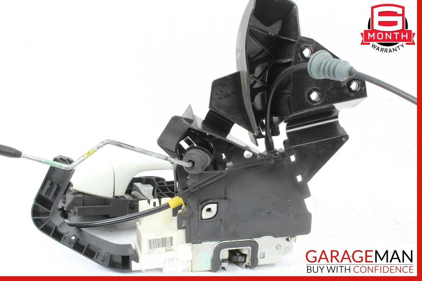 06-10 Mercedes W251 R350 Rear Left Side Exterior Door Handle w/ Actuator Set OEM