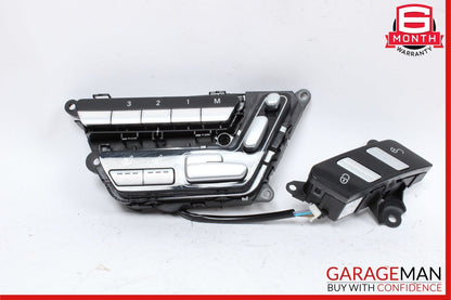 07-14 Mercedes W221 S550 CL600 Front Right Side Seat Control Switch Set OEM