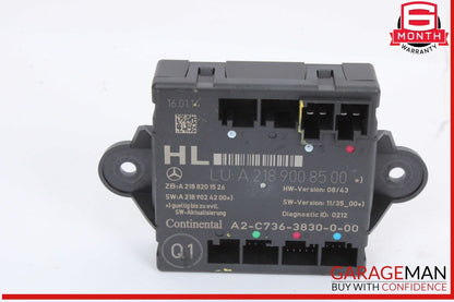 08-18 Mercedes W212 E350 4MATIC Rear Left Side Door Control Module Unit OEM