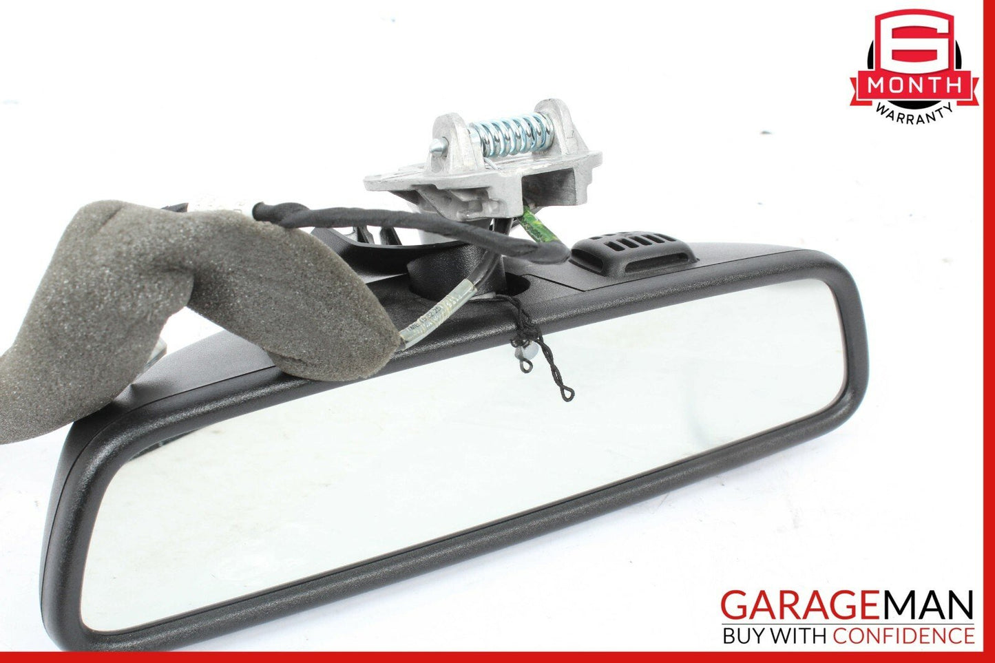 08-14 Mercedes W204 C300 C250 Interior Top Upper Rear View Mirror Assembly Black