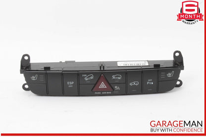 06-12 Mercedes X164 GL450 4MATIC Hazard Control Switch Panel 1648709210 OEM