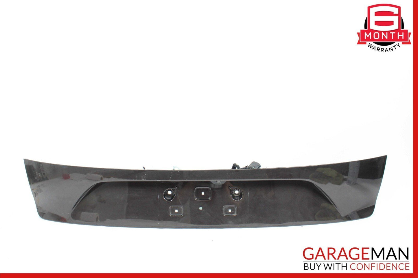 17-22 Alfa Romeo Giulia Rear Tailgate License Plate Molding Trim Cover OEM