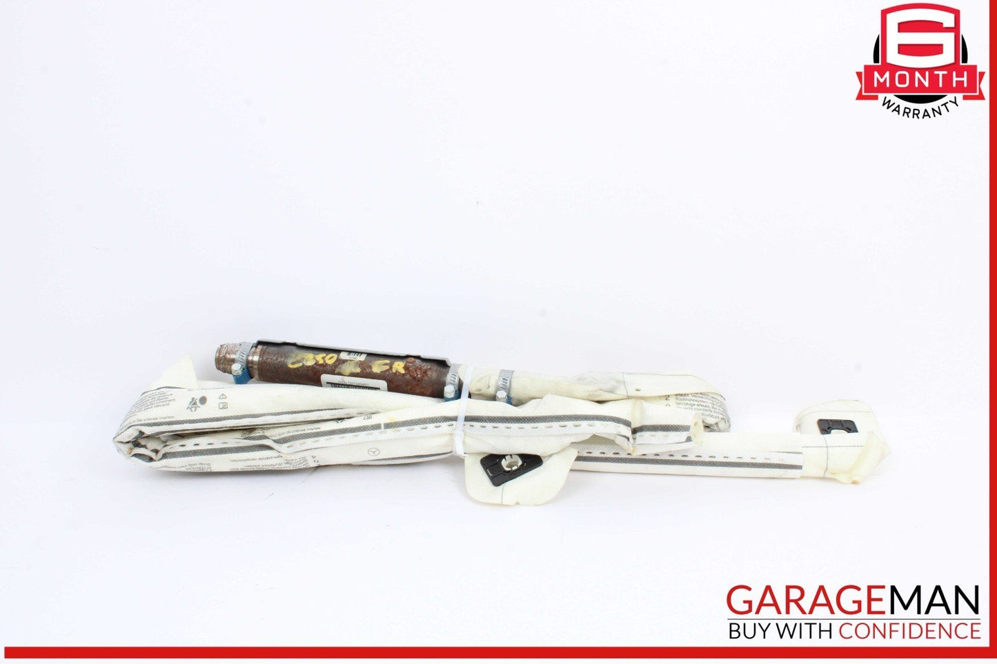 08-14 Mercedes W204 C250 C300 Right Side Roof Curtain Airbag Air Bag OEM