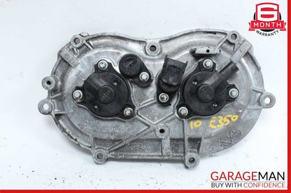 06-13 Mercedes W212 E350 S550 Front Right Engine Timing Chain Cover Plate OEM