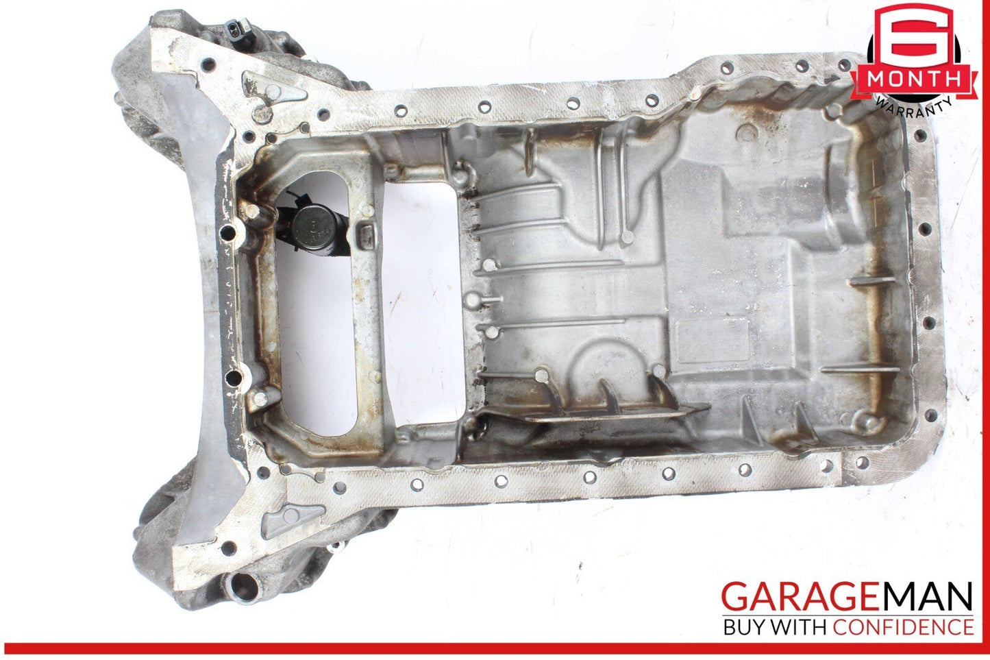 06-11 Mercedes W203 C230 Engine Upper Oil Sump Baffle Pan 2720142102 OEM