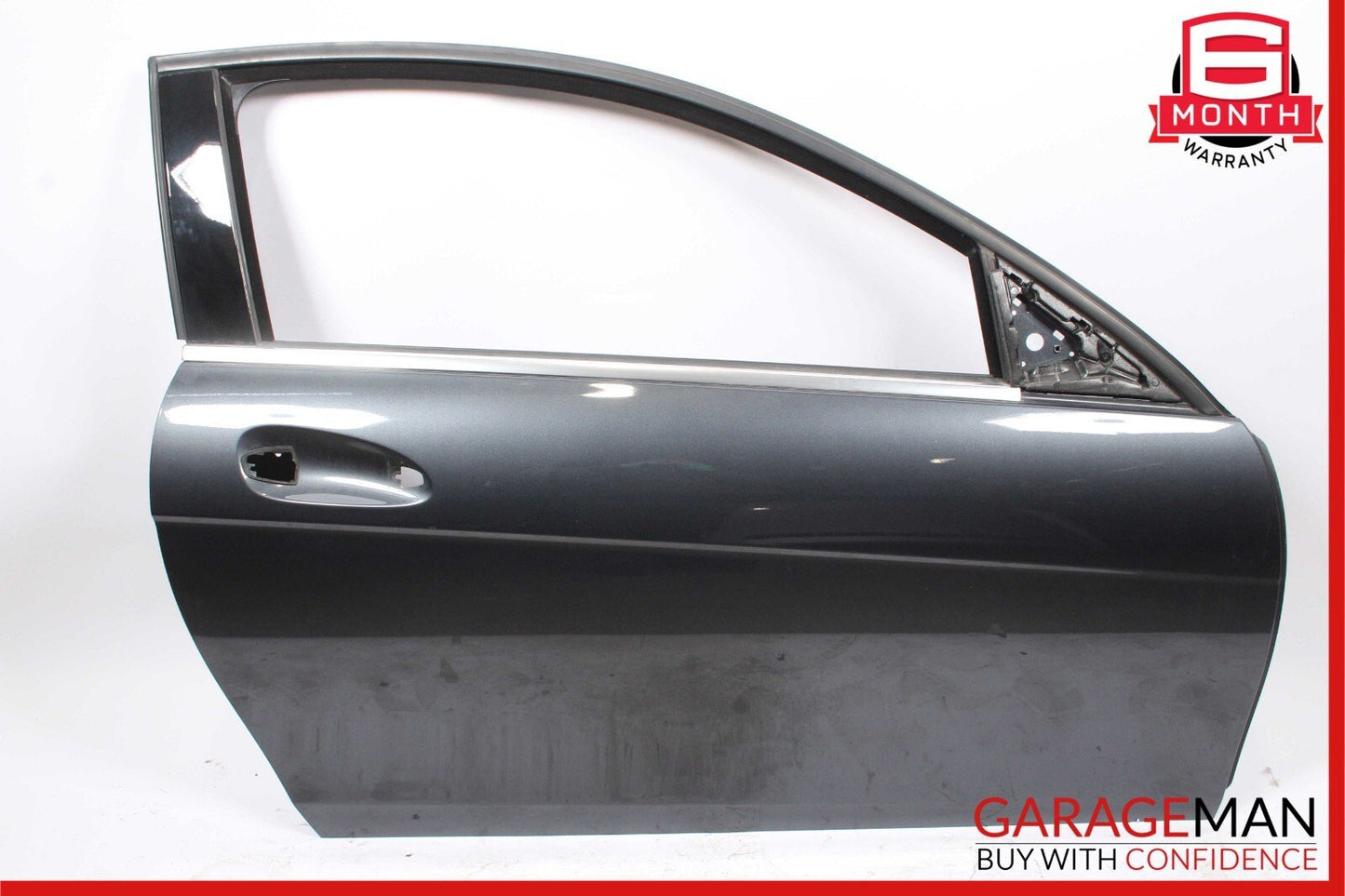 12-14 Mercedes W204 C250 C350 Coupe Front Right Side Exterior Door Shell Gray