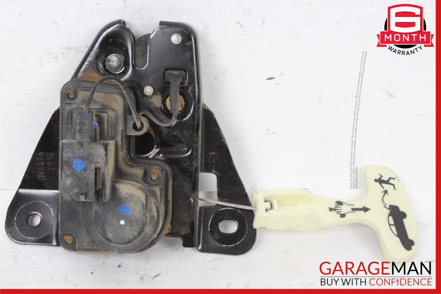 2014-2019 MASERATI GHIBLI REAR TRUNK LID LOCK LATCH RELEASE HANDLE OEM