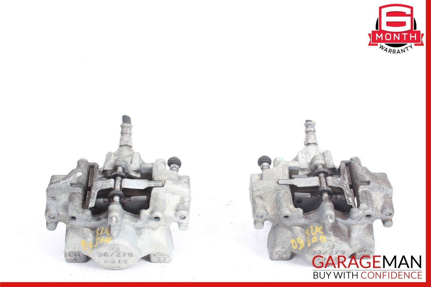 05-11 Mercedes R171 SLK300 SLK350 Rear Right & Left Side Brake Calipers OEM