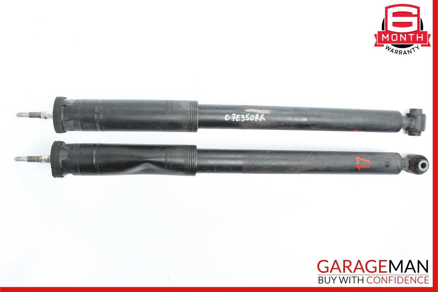 03-09 Mercedes W211 E350 E320 RWD Rear Left & Right Shock Absorber Set of 2 Pc