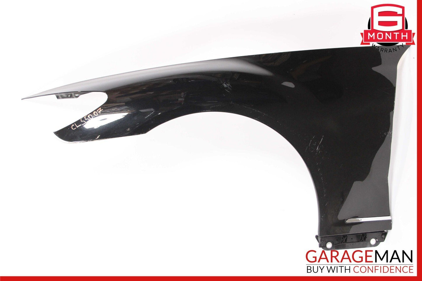 07-10 Mercedes W216 CL550 CL63 AMG Front Left Side Wing Fender Panel Black