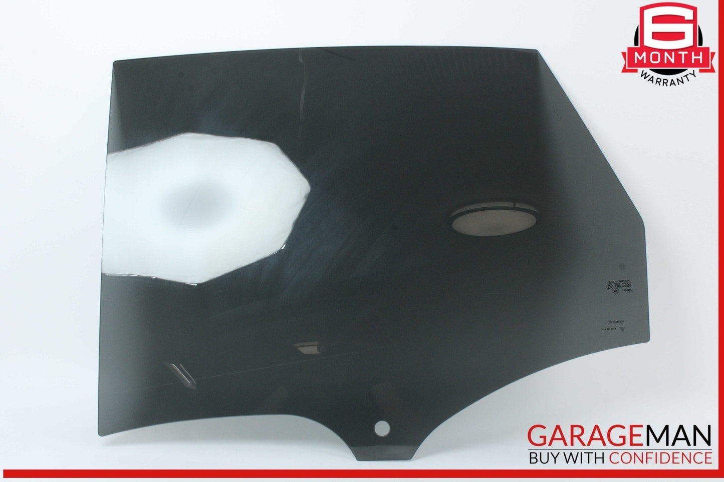 15-24 Porsche Macan 95B Rear Left Driver Side Door Window Auto Glass Black OEM