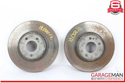15-20 Mercedes W213 E300 C350e Front Right & Left Side Brake Rotor Disc Set of 2