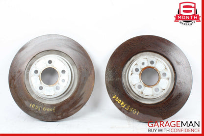 09-11 Audi S5 S4 Front Left & Right Side Brake Disc Set of 2 Pc OEM