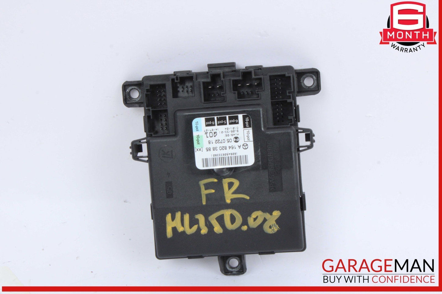 06-13 Mercedes W164 ML350 GL450 Front Right Passenger Door Control Module OEM