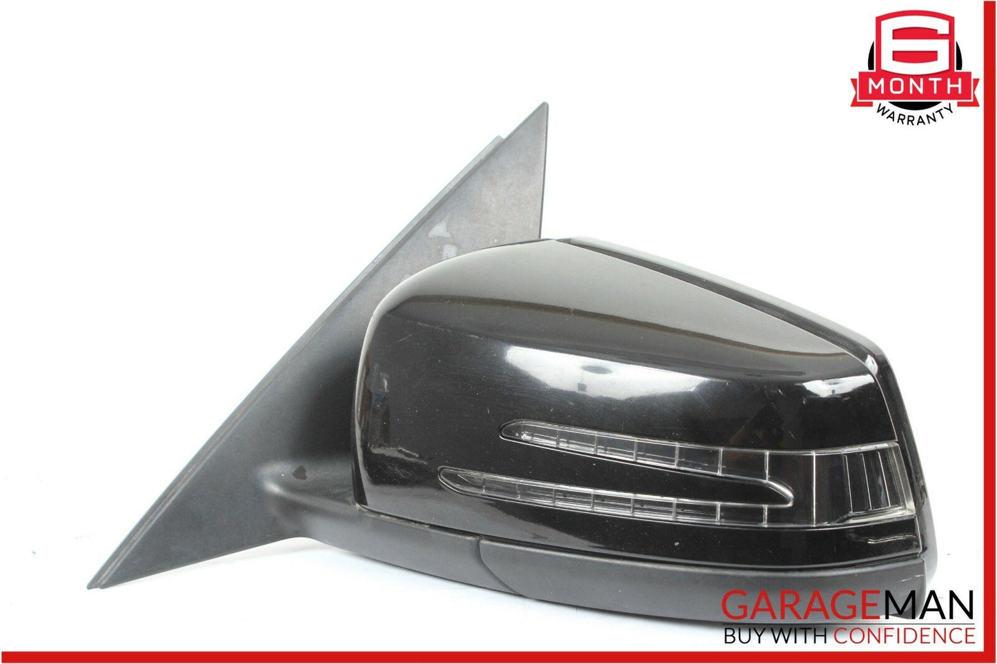 12-14 Mercedes W204 C250 C300 Front Left Side Mirror Door Rear View Glass Black
