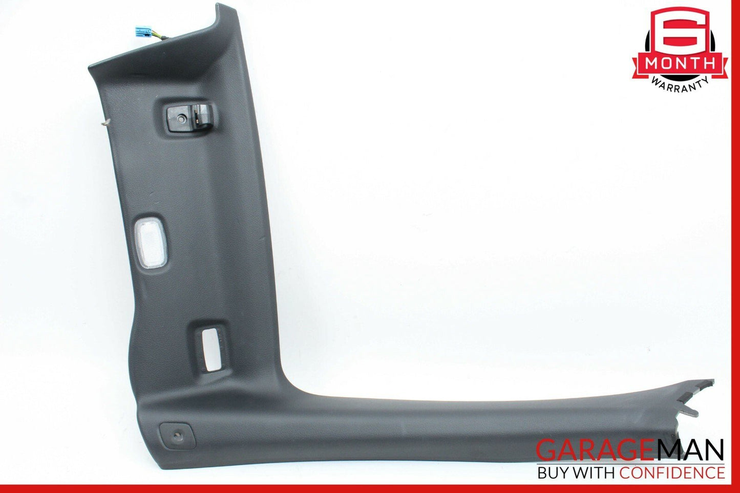 12-16 Mercedes R172 SLK350 Front Left Side A Pillar Trim Cover Panel Black