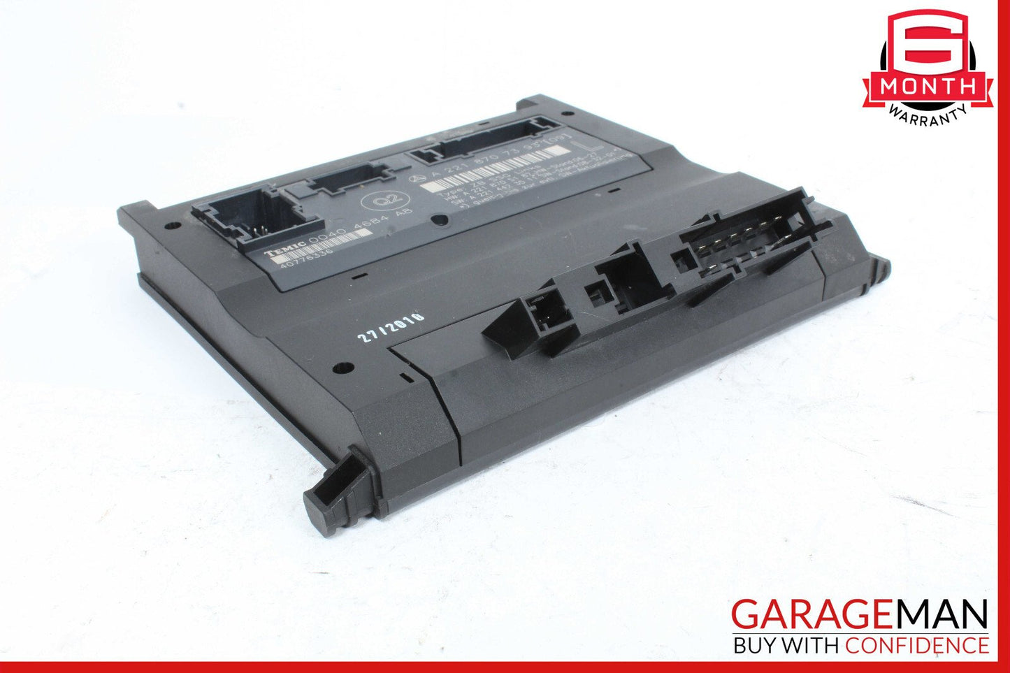 07-13 Mercedes W221 S550 S400 Front Left Driver Side Under Seat Control Unit OEM