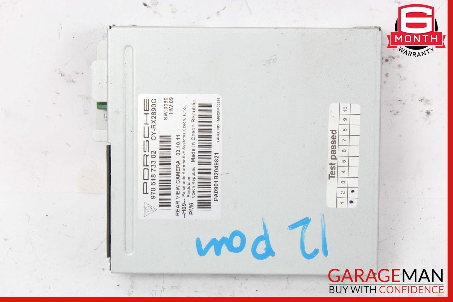 10-13 Porsche Panamera 970 Rear View Backup Camera Control Module Unit OEM