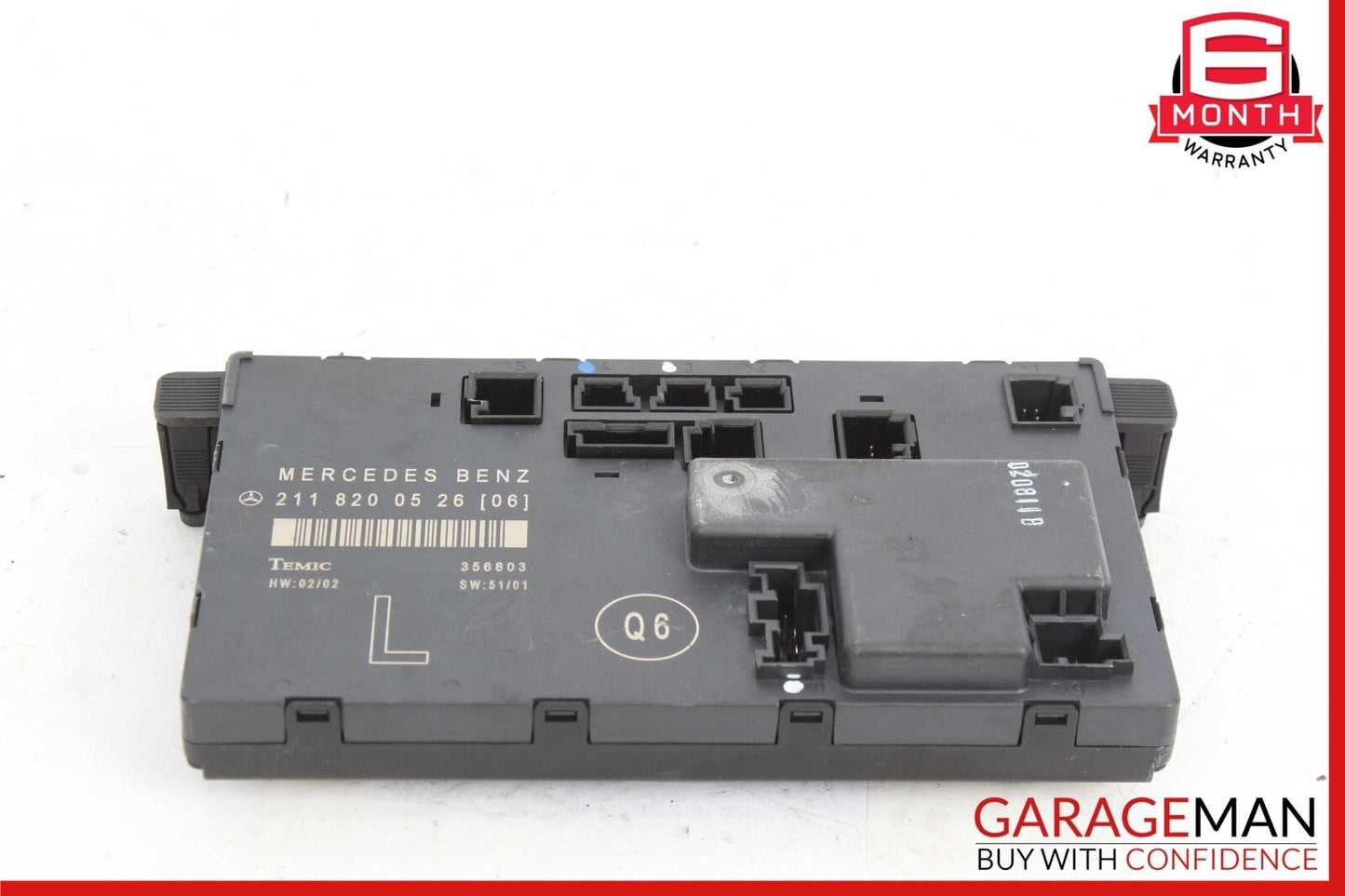 03-09 Mercedes W211 E350 E550 E55 AMG Front Left Side Door Control Module Unit
