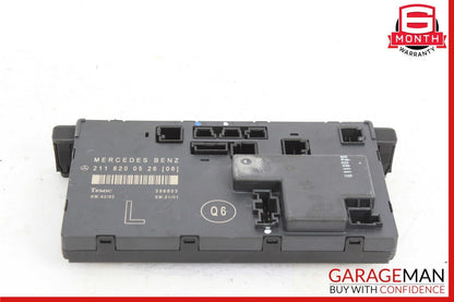 03-09 Mercedes W211 E350 E550 E55 AMG Front Left Side Door Control Module Unit