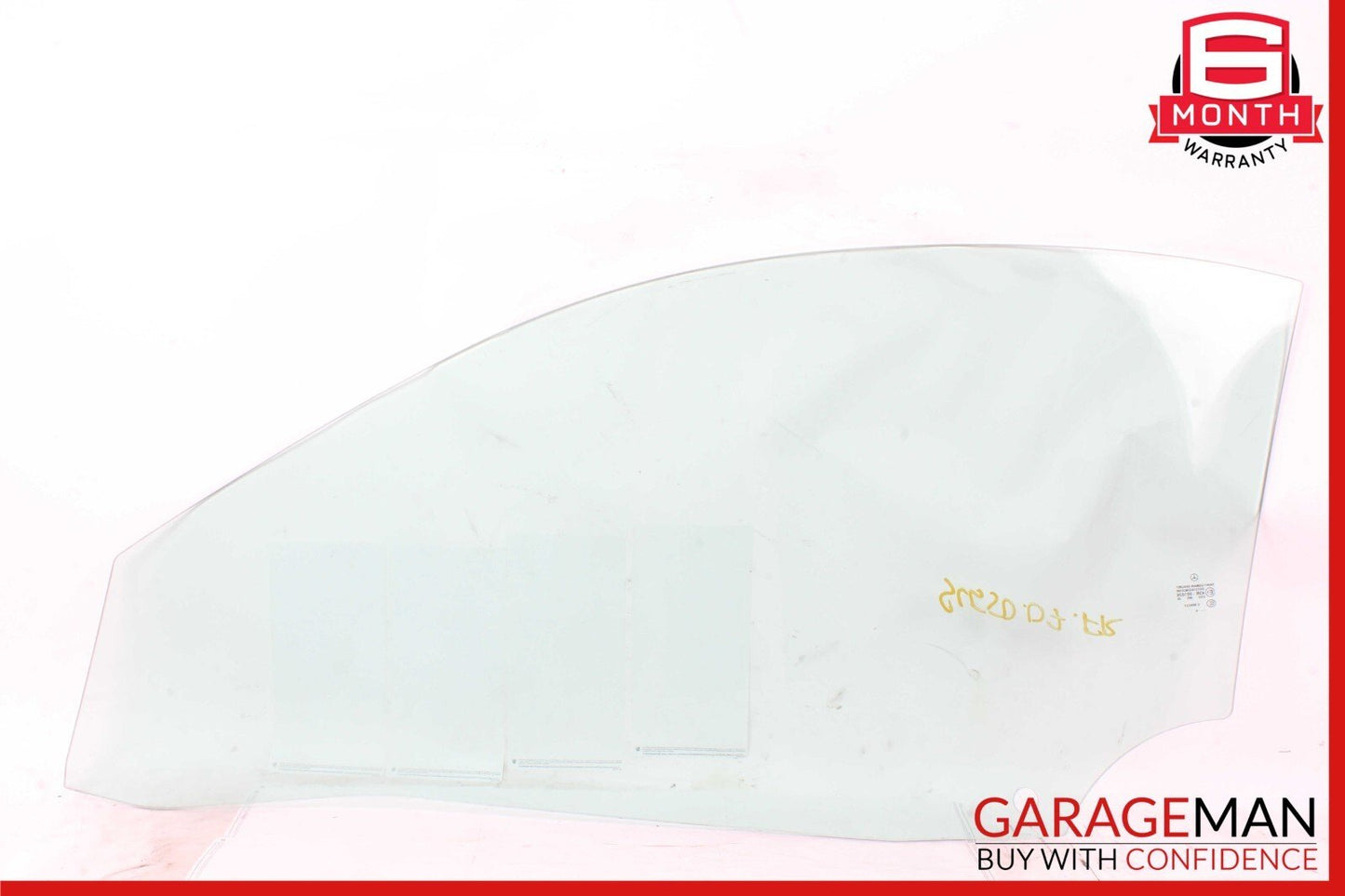 03-12 Mercedes R230 SL550 SL55 AMG Front Right Side Door Window Glass Clear
