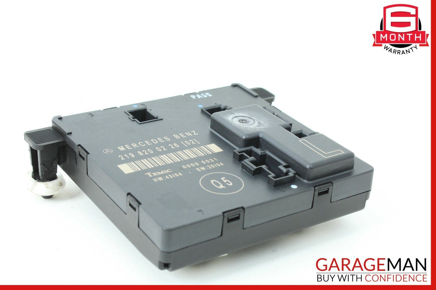 06-11 Mercedes W219 CLS550 CLS55 AMG Rear Left Driver Side Door Control Module